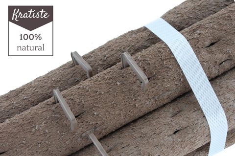 Kratiste - biodegradable pole + clips