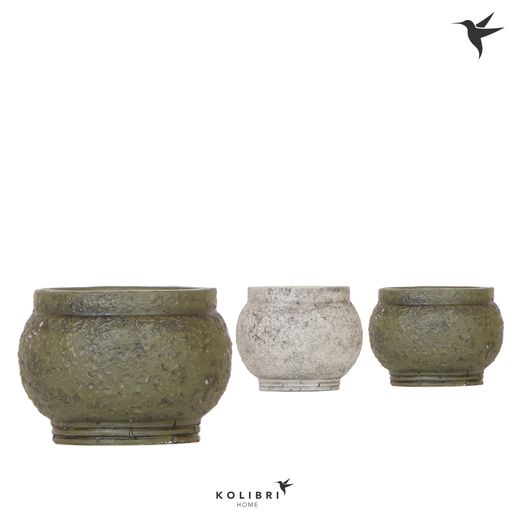 Pot KOLIBRI HOME ANCIENT GREEN