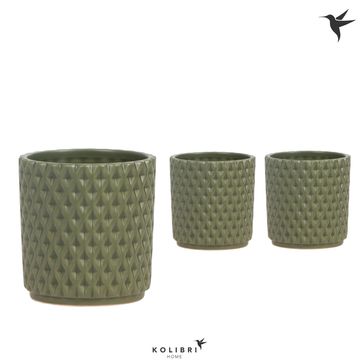 Pots KOLIBRI HOME DIAMOND GREEN