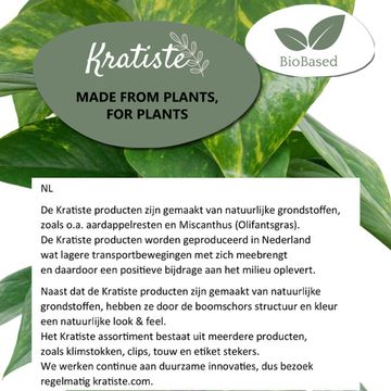 Kratiste - Biodegradable pole