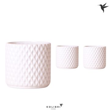 Pot KOLIBRI HOME DIAMOND WHITE