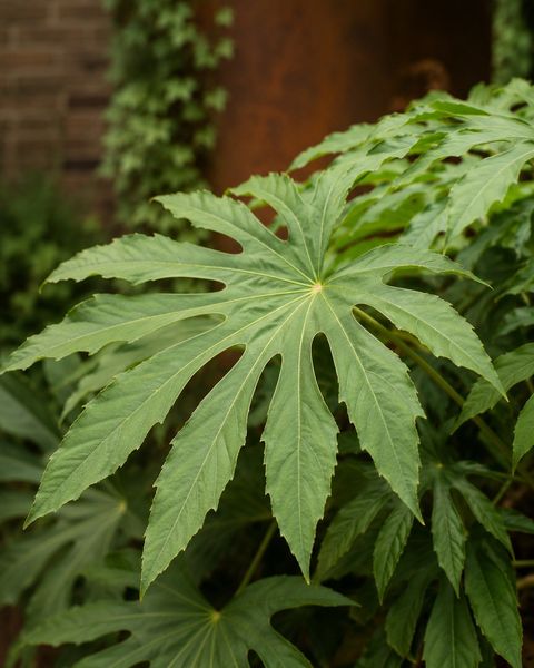 Fatsia polycarpa 'Needham's Lace'