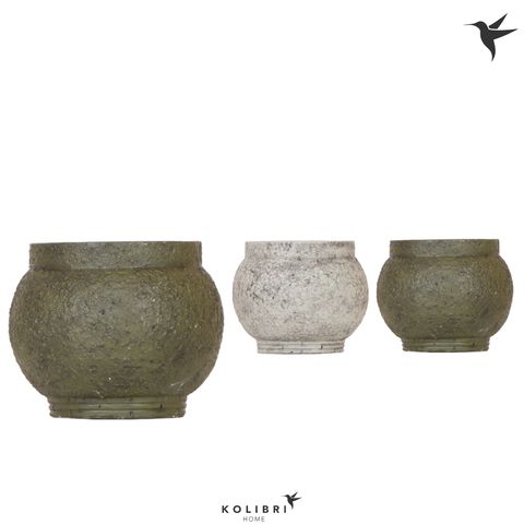 Pot KOLIBRI HOME ANCIENT GREEN