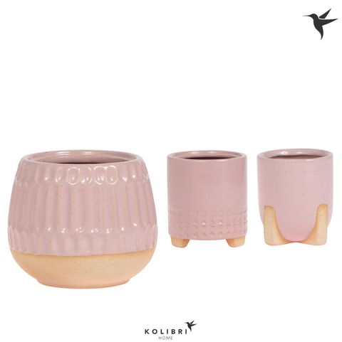 Pot KOLIBRI HOME DESERT PINK