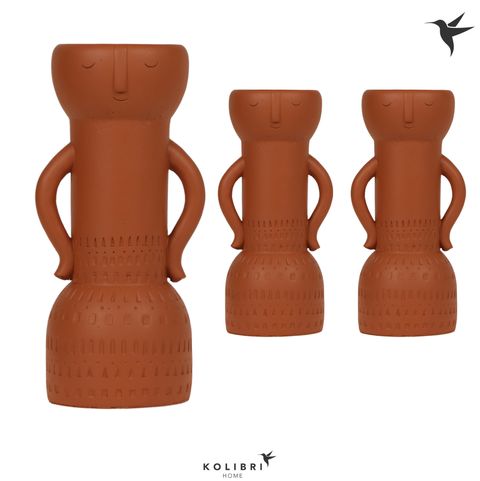 Pot BODY FALLS TERRACOTTA