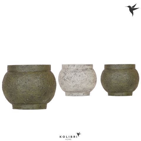 Pot KOLIBRI HOME ANCIENT GREEN